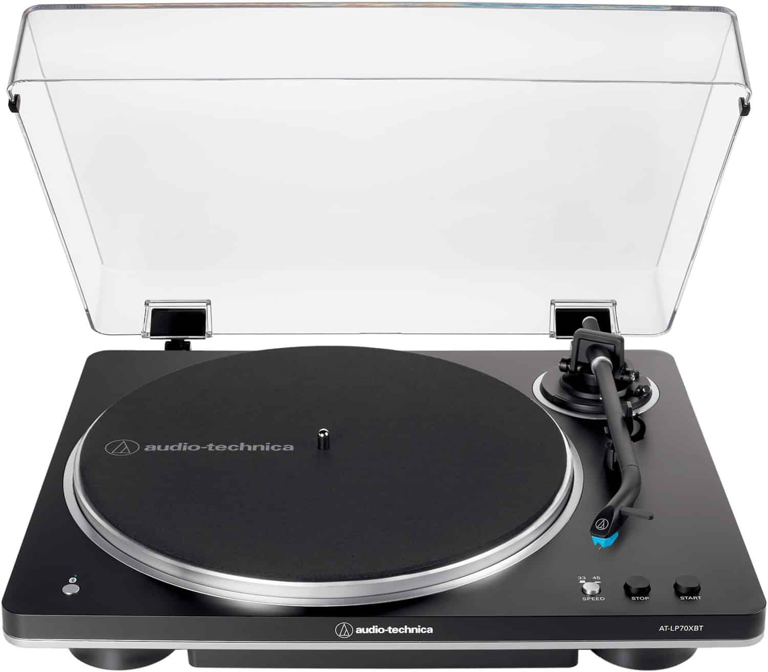 Audio-Technica AT-LP70XBTBS Plattenspieler schwarz/silber