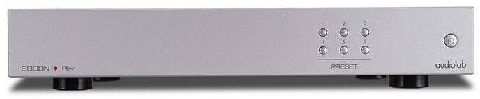 Audiolab 6000N Play Netzwerkspieler aluminium silber