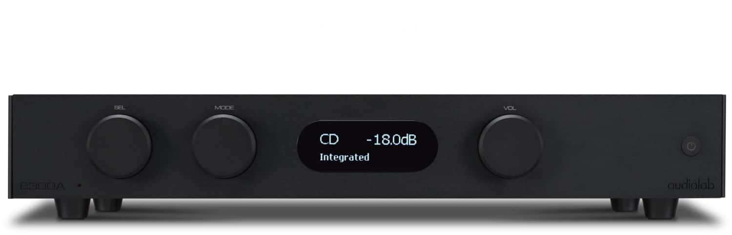 Audiolab 8300A Vollverstärker Stereo aluminium schwarz