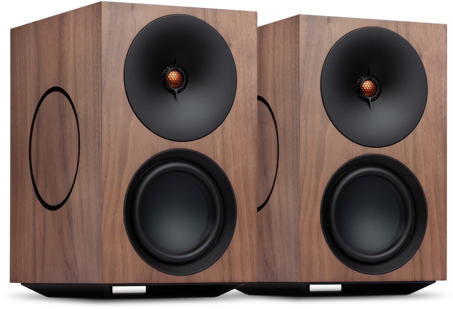 Cambridge Audio L/R X /Paar Aktivlautsprecher walnuß