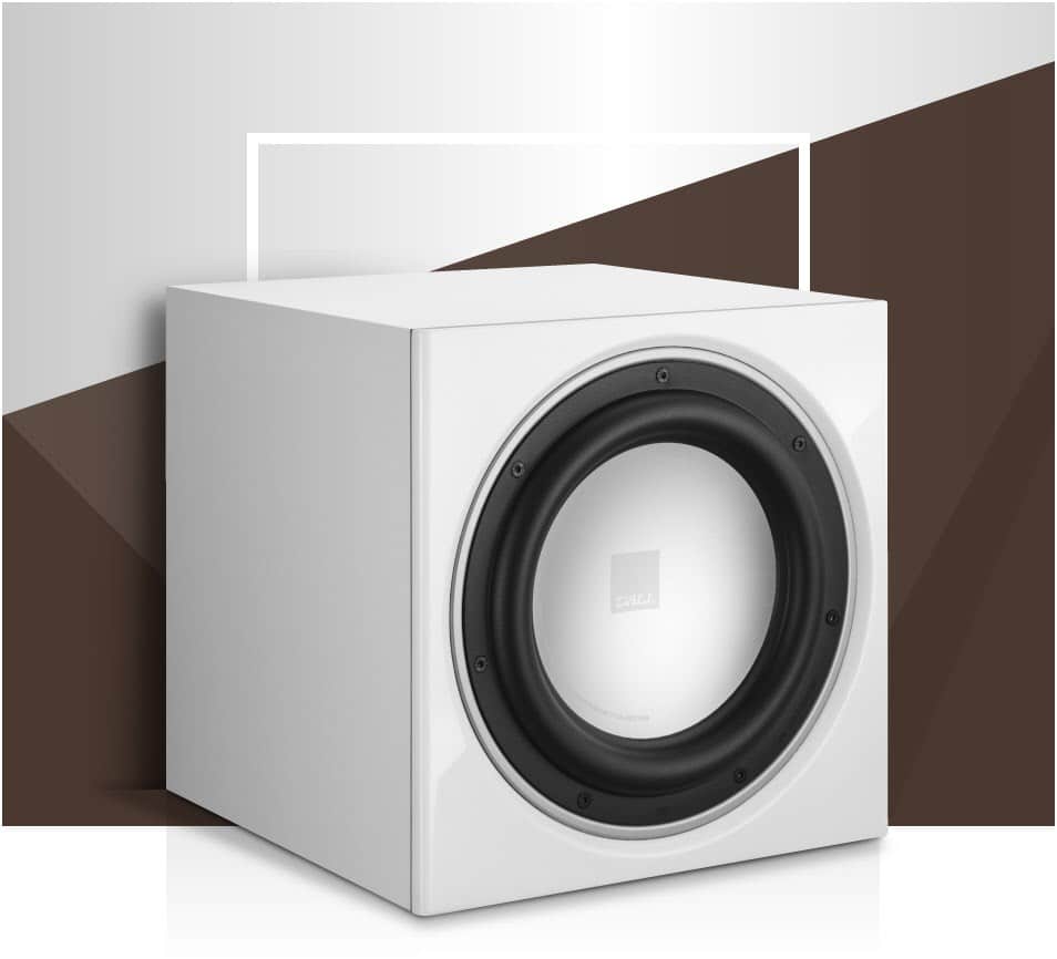 Dali SUB E-9 F Aktiv-Subwoofer weiß