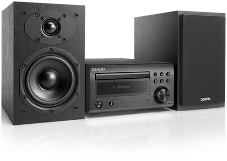 Denon D-M41DAB Mini-System schwarz/schwarz