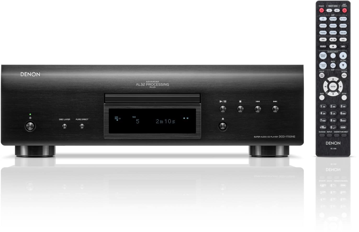 Denon DCD-1700NE CD-Spieler schwarz