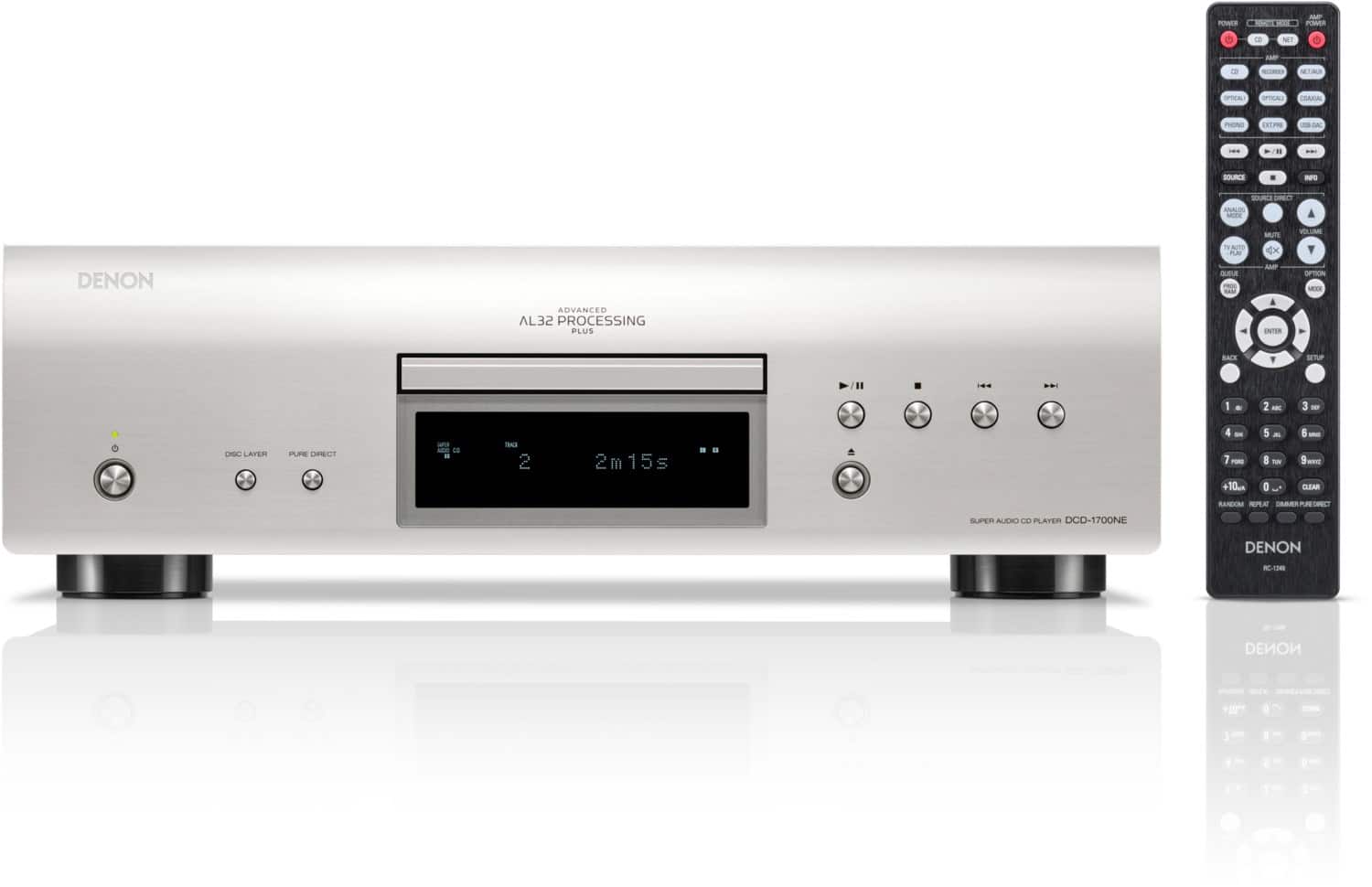 Denon DCD-1700NE CD-Spieler silber