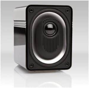 Elac BS 302 /Stück Klein-/Regallautsprecher hochglanz schwarz lack