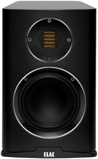 Elac Carina BS 243 /Stück Klein-/Regallautsprecher schwarz seidenmatt
