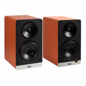 Elac Debut Connex DCB41 /Paar Regallautsprecher orange