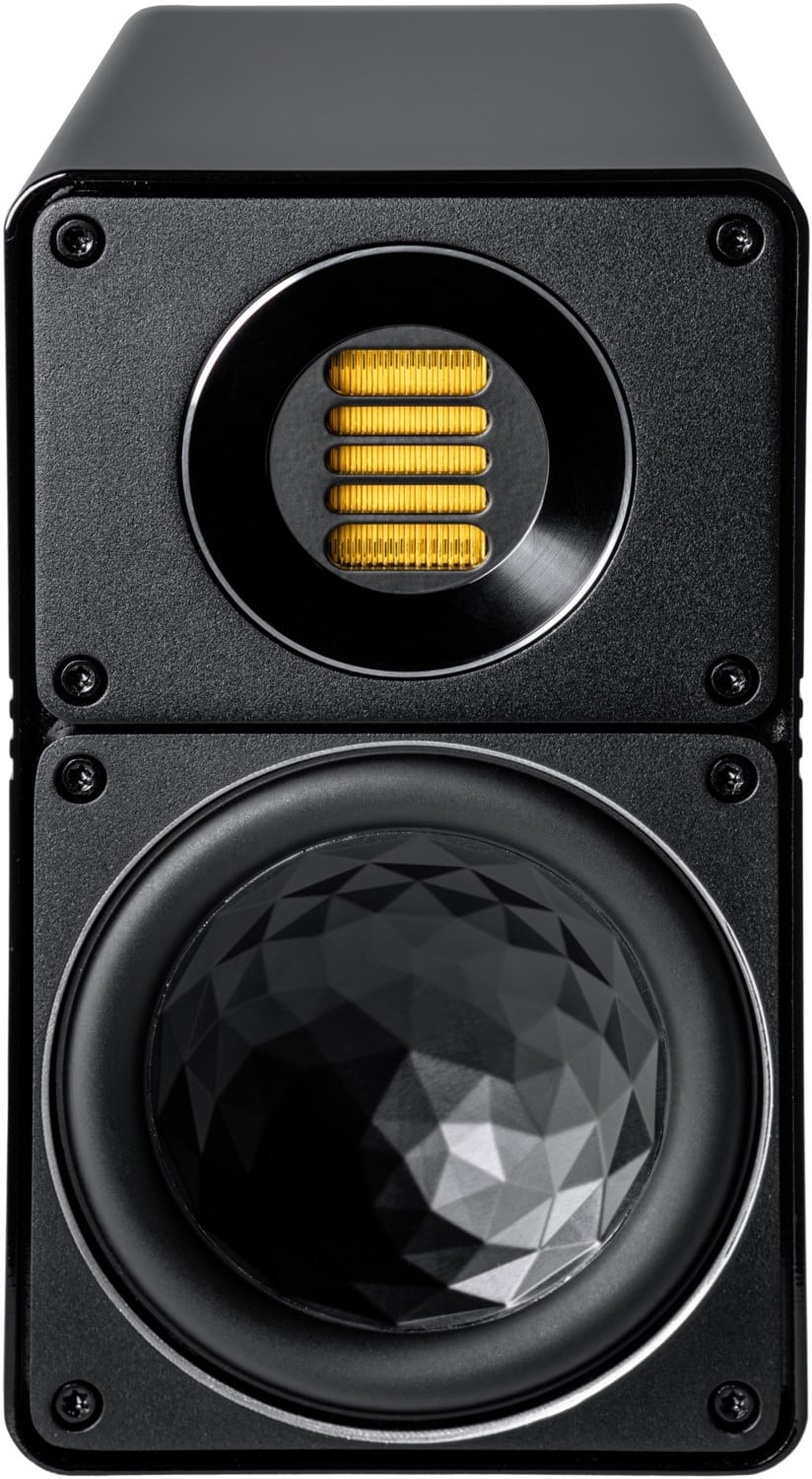 Elac Elegant BS 312.2 /Stück Klein-/Regallautsprecher schwarz hochglanz