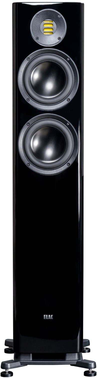 Elac FS 287 /Stück Stand-Lautsprecher schwarz hochglanz