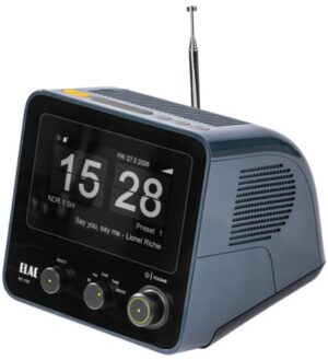 Elac RD 100 DAB/DAB+ Uhrenradio grau