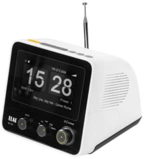 Elac RD 100 DAB/DAB+ Uhrenradio weiß