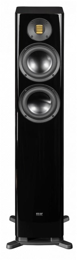 Elac Solano FS 287.2 /Stück Stand-Lautsprecher schwarz hochglanz