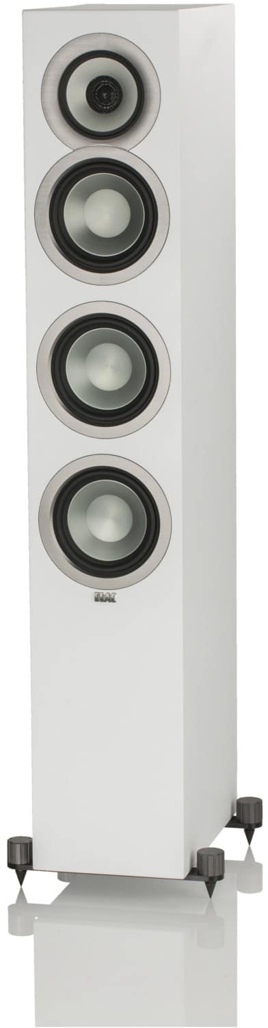 Elac Uni-Fi FS U5 /Stück Stand-Lautsprecher weiß seidenmatt