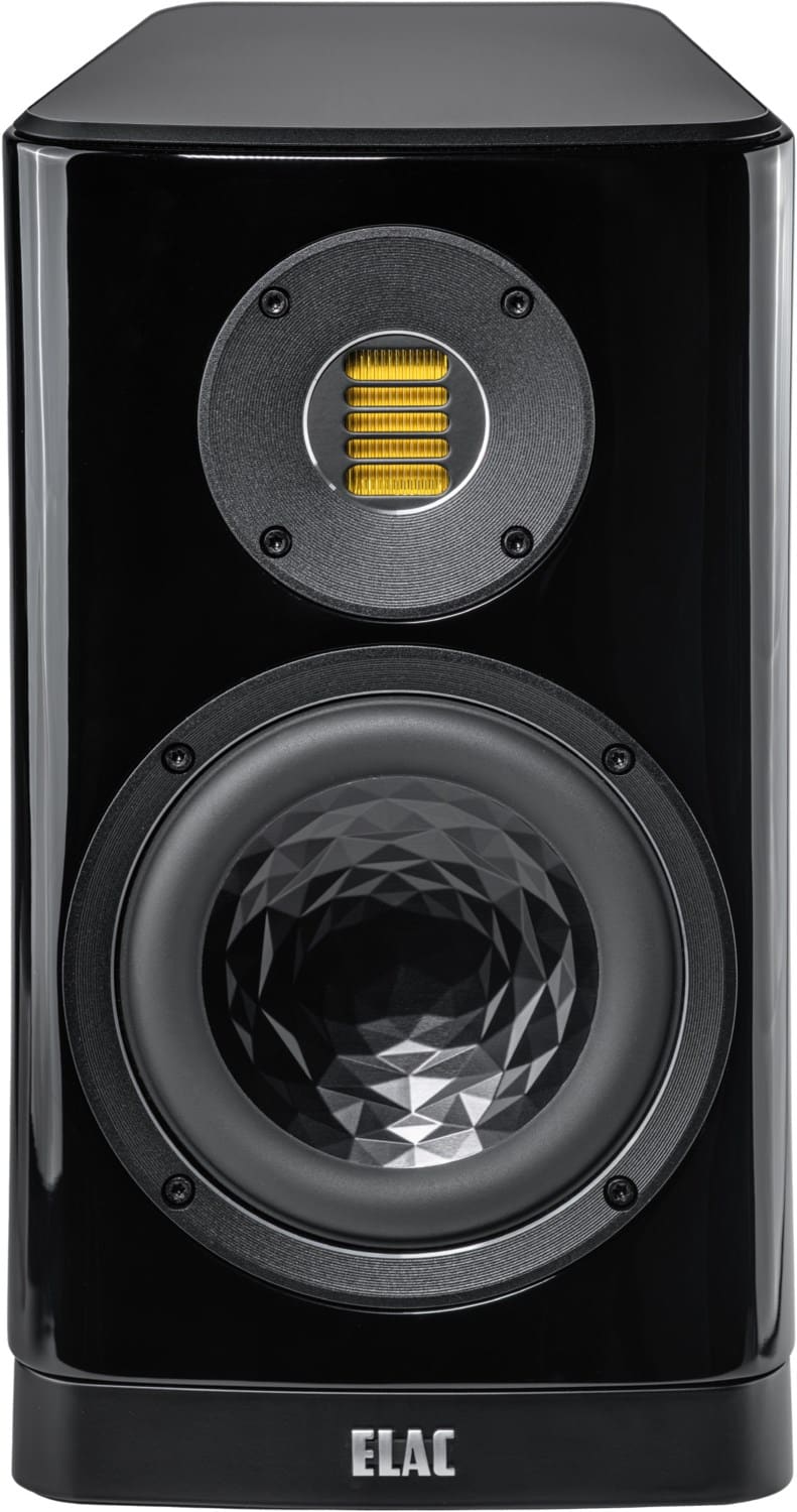 Elac Vela BS 403.2 /Stück Klein-/Regallautsprecher schwarz hochglanz