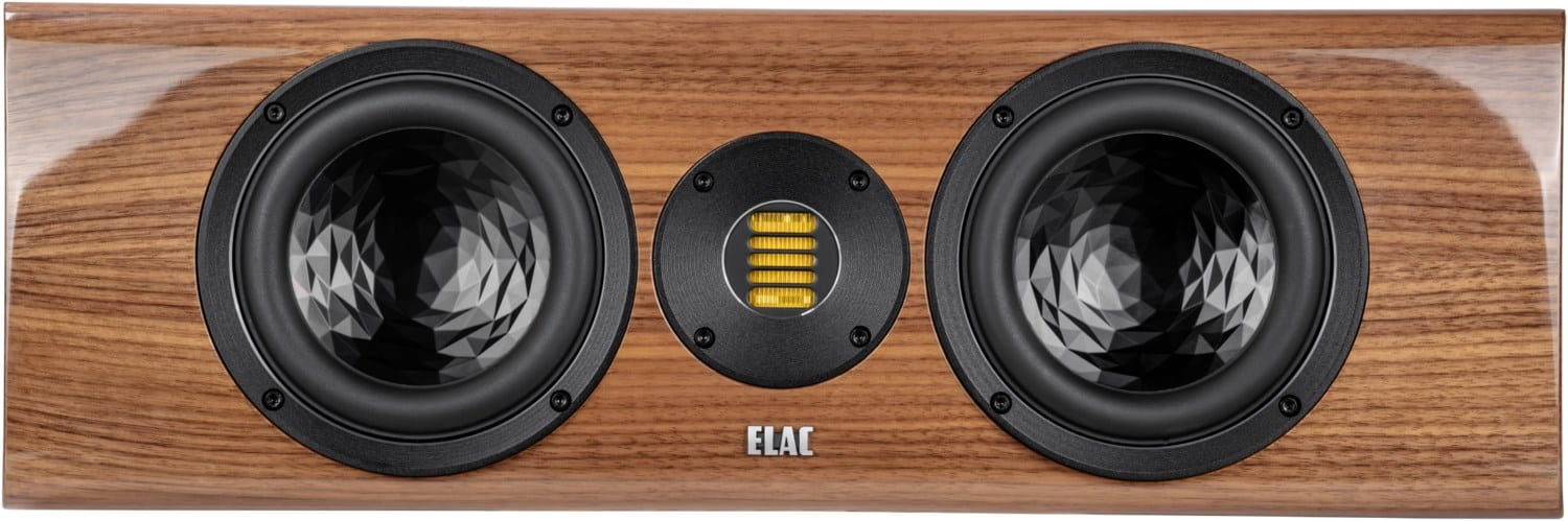 Elac Vela CC 401.2 Center-Lautsprecher nußbaum hochglanz