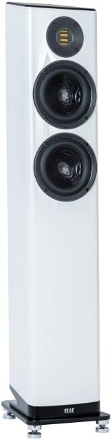 Elac Vela FS 407 /Stück Stand-Lautsprecher hochglanz weiß