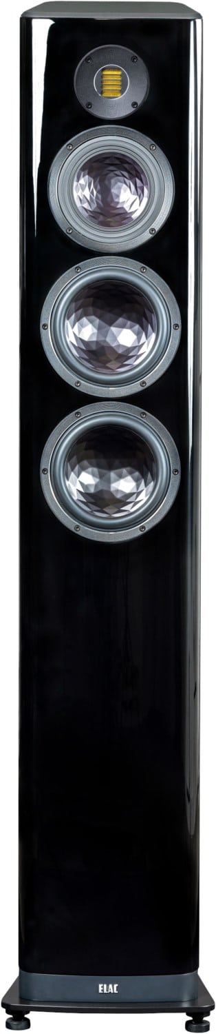 Elac Vela FS 409.2 /Stück Stand-Lautsprecher schwarz hochglanz