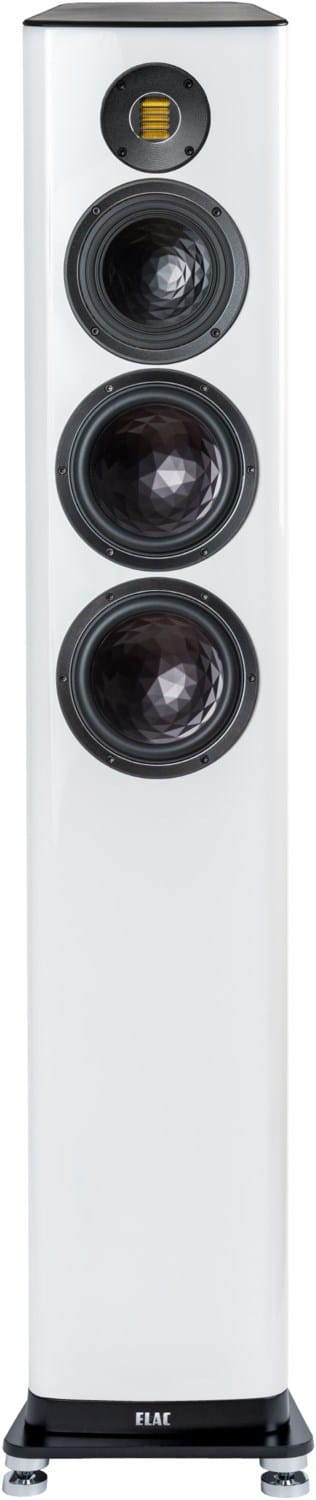 Elac Vela FS 409.2 /Stück Stand-Lautsprecher weiss hochglanz