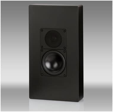 Elac WS 1445 /Stück On Wall Lautsprecher schwarz lack seidenmatt