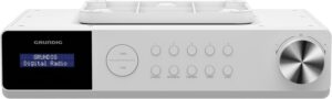 Grundig DKR 1000 BT DAB+ Uhrenradio weiß