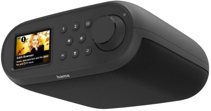 Hama DIR400 Internetradio schwarz