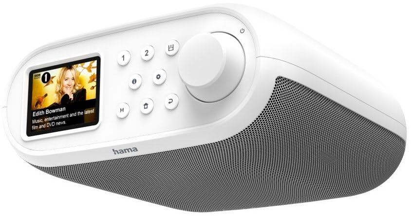 Hama DIR400 Internetradio weiss