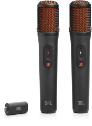 JBL AI Karaoke Mic Kabelloses Mikrofon schwarz