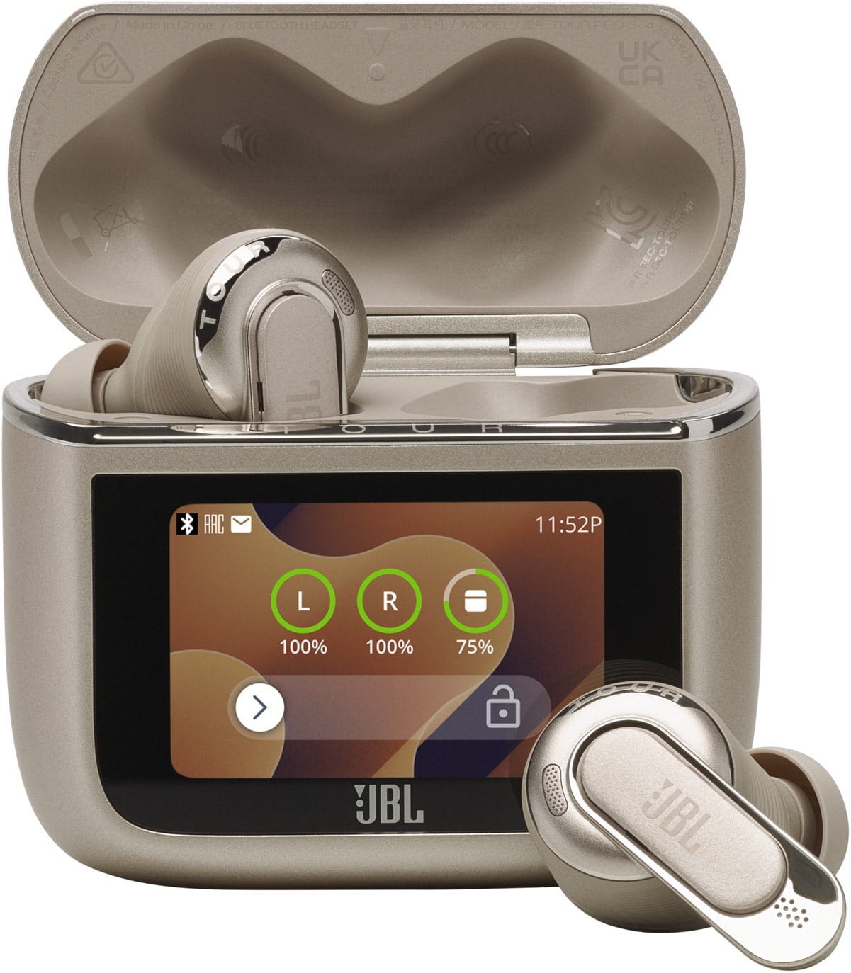 JBL Tour Pro 3 True Wireless Kopfhörer latte