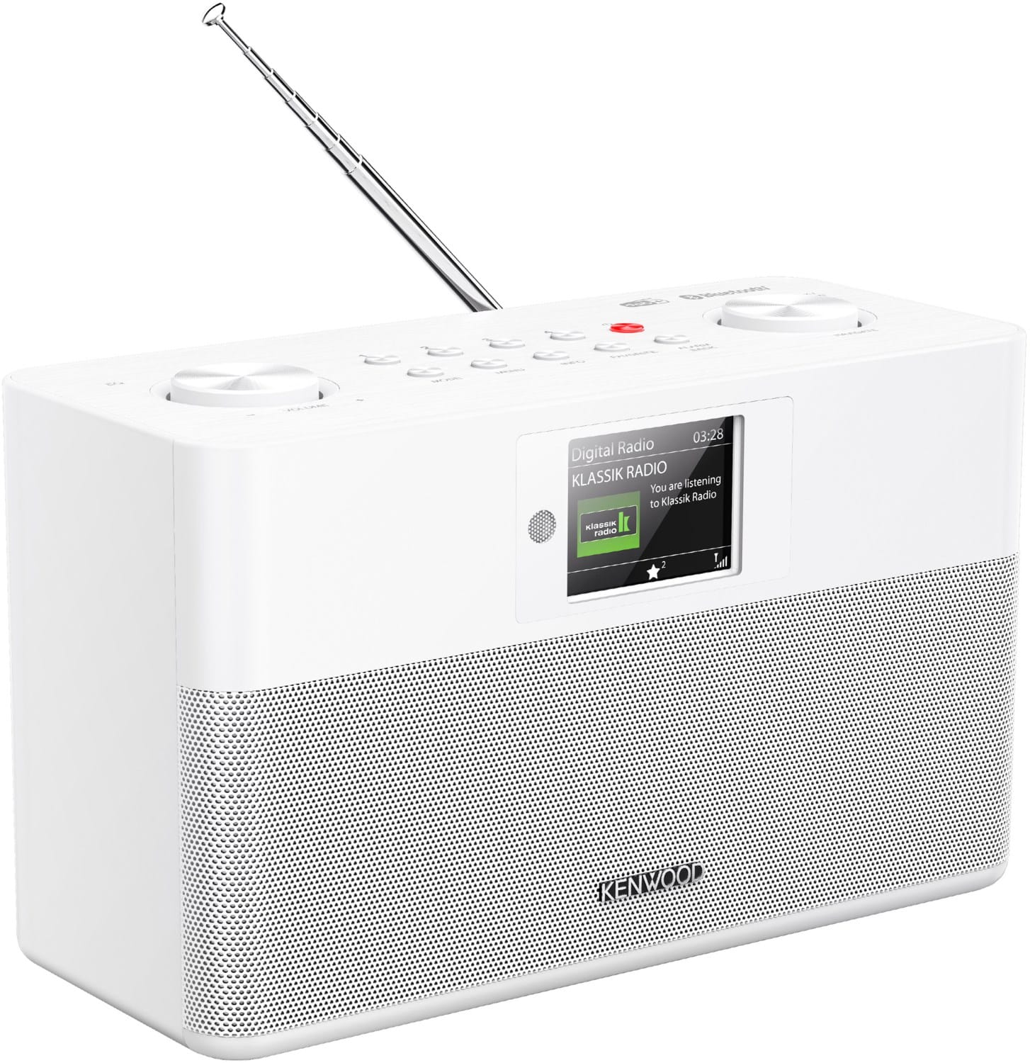 Kenwood CR-ST85DAB-W DAB Radioempfänger weiß