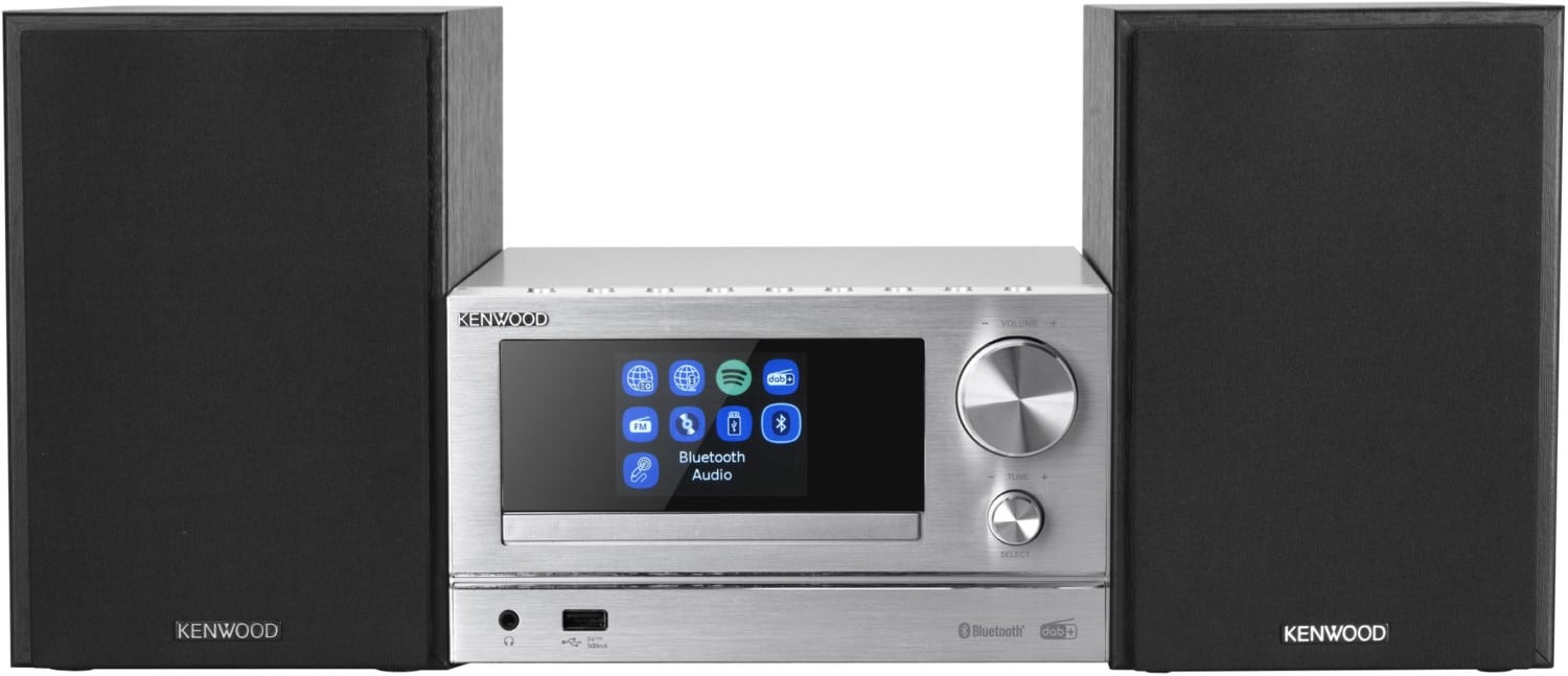 Kenwood M-7000S Microanlage silber