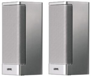 Loewe Satellite Speaker ID Klein-/Regallautsprecher alu-silber