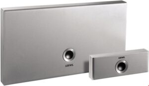 Loewe Wireless Rear System chromsilber