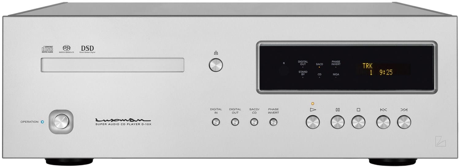 Luxman D-10X CD-Spieler silber