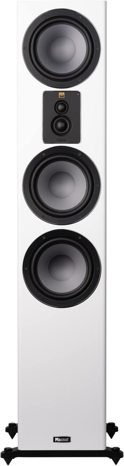 Magnat Signature 607 /Stück Stand-Lautsprecher Seidenmatt weiß