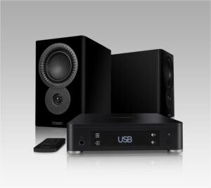 Mission LX Connect /Set Regallautsprecher lux black