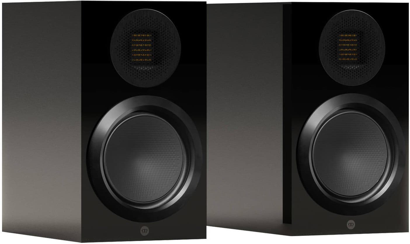 Monitor Audio Gold 50 6G /Paar Klein-/Regallautsprecher Schwarz Hochglanz
