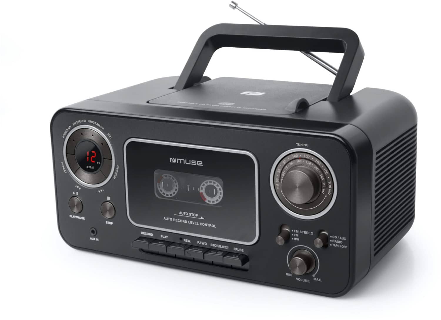 Muse M-182 RDC Radio-Rekorder mit CD + Kassette