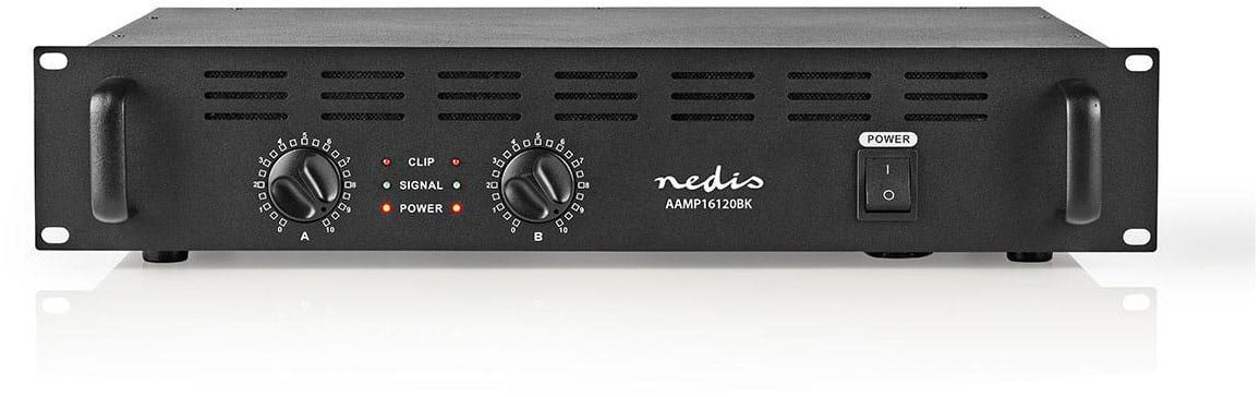 Nedis AAMP16120BK Stereo-Endstufe