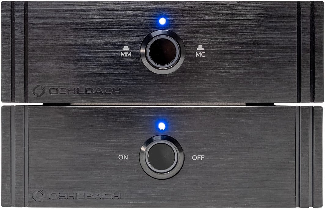 Oehlbach Twin Amp Ultra Phono-Vorverstärker schwarz