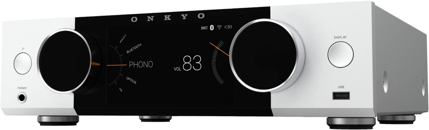 Onkyo Muse Y-40 Vollverstärker Stereo silber
