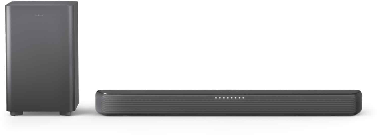 Philips TAB5309/10 Soundbar + Subwoofer dunkelgrau