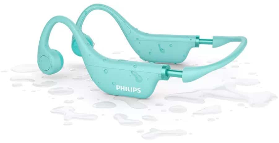 Philips TAK4607GR/00 Knochenschall Bluetooth-Kopfhörer grün