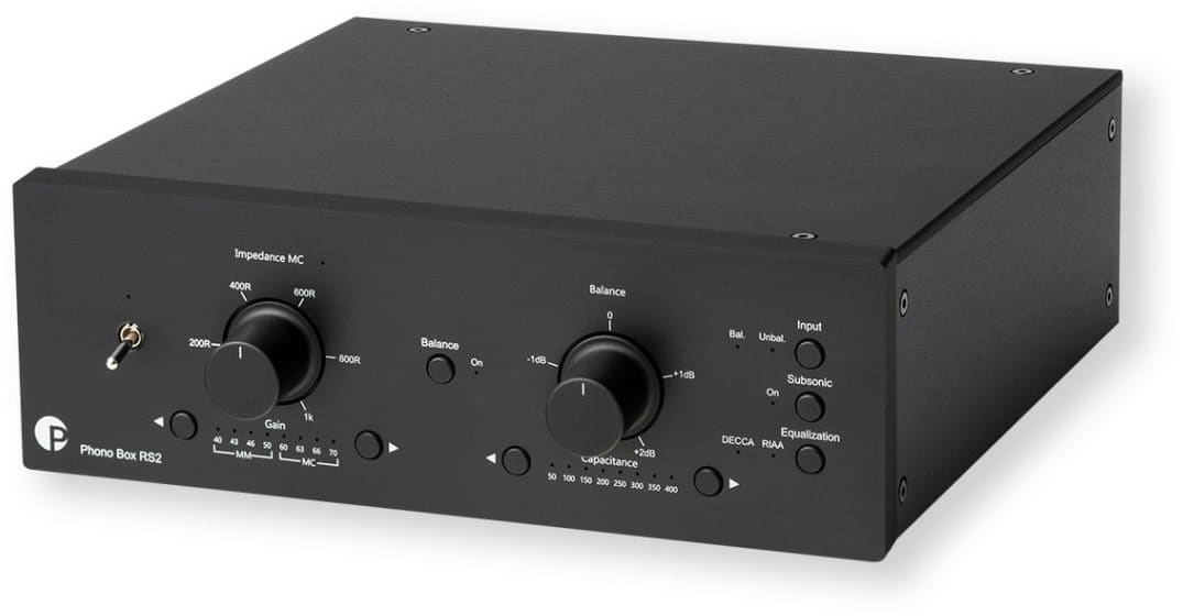 Pro-Ject Phono Box RS2 Phono-Vorverstärker schwarz