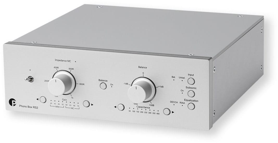 Pro-Ject Phono Box RS2 Phono-Vorverstärker silber