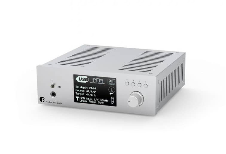 Pro-Ject Pre Box RS2 Digital Vorverstärker silber