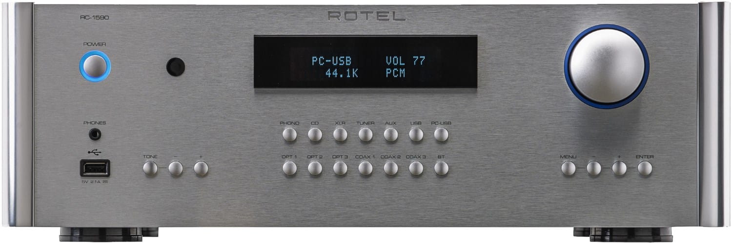 Rotel RC 1590 Vorverstärker silber