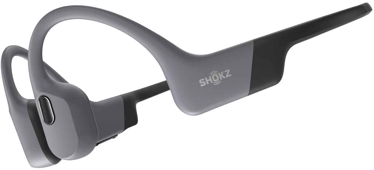 SHOKZ OpenSwim Pro Bluetooth-Kopfhörer grau