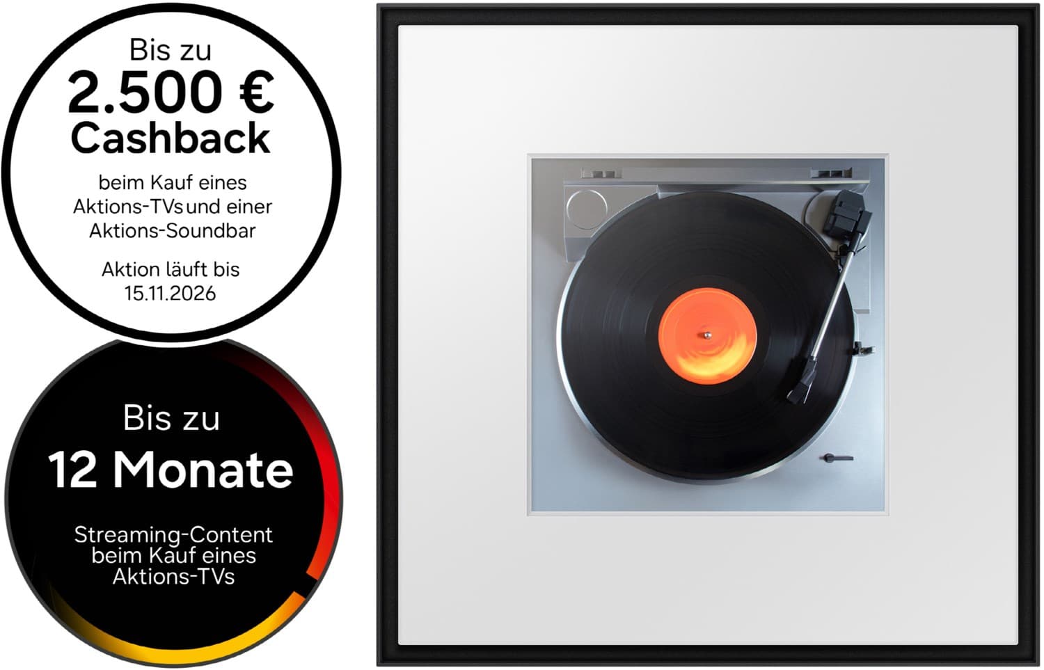 Samsung Music Frame HW-LS60D /Stück Wireless Lautsprecher schwarz
