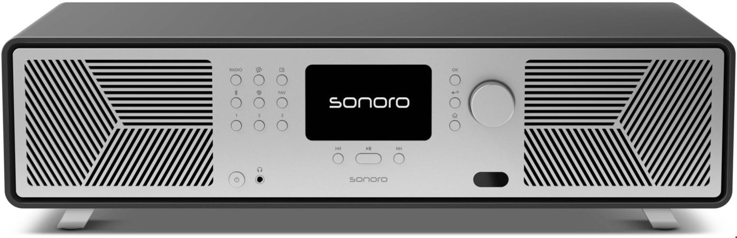 Sonoro Avaton Internetradio graphit matt/silber