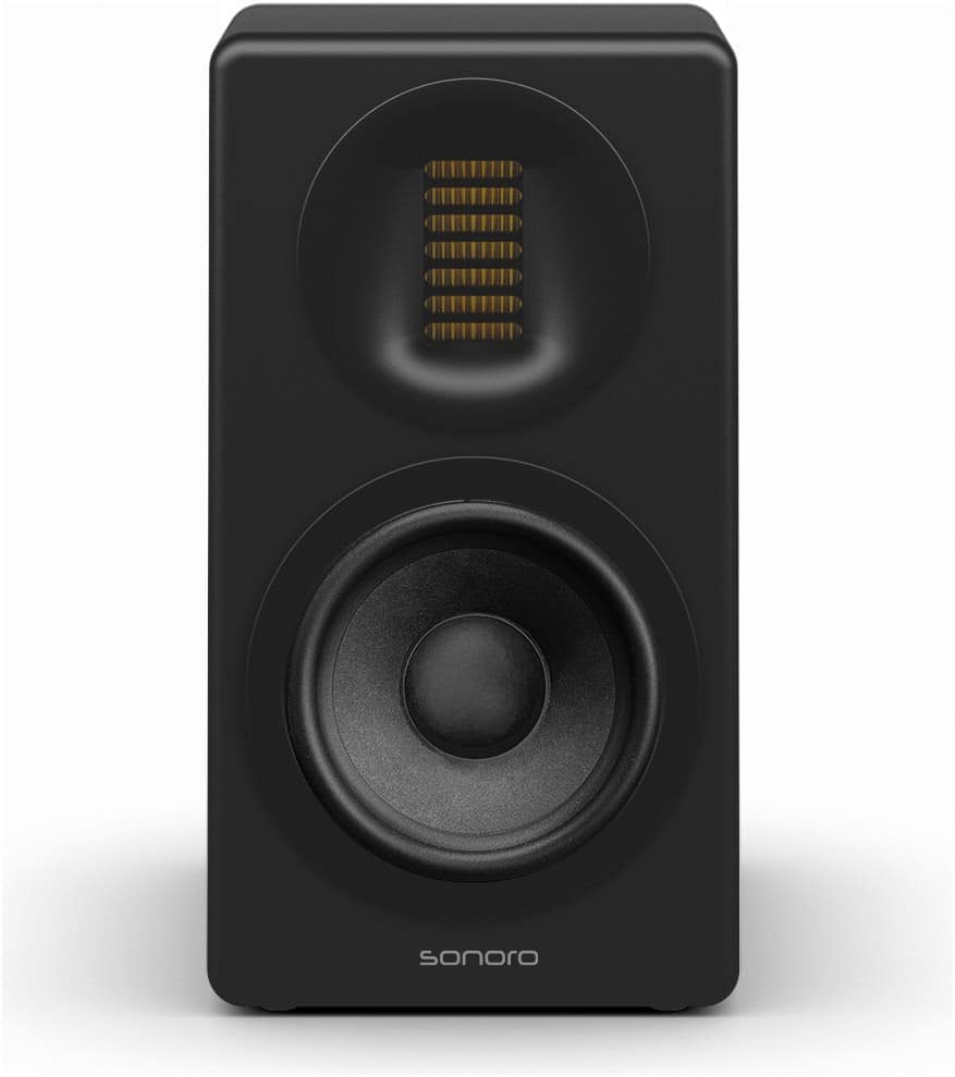 Sonoro Orchestra Slim Gen.2 /Paar Klein-/Regallautsprecher Schwarz matt